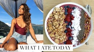 WHAT I ATE TODAY Healthy amp Easy Food Ideas  Annie Jaffrey [upl. by Elgar]