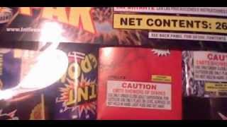 TNT firework  Family pack review [upl. by Esilahc]