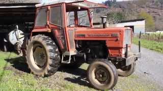 ¡Arranque en frió Tractor Barreiros 5055 al ralentí [upl. by Johnathan]