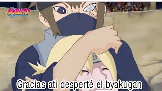 los exámenes chunin el biakugan de hoki taketori VS inojin YamanakaBoruto capitulo 223 [upl. by Ail213]