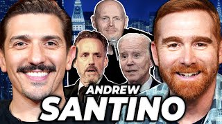 Andrew Santinos PERFECT Impressions Bill Burr Jordan Peterson amp Joe Biden [upl. by Nileek906]