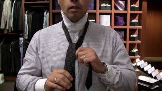 Hoe Strik Je Een Stropdas Enkelvoudige Windsor Stropdas Knoop  How To Tie A Tie Half Windsor Knot [upl. by Rotceh]