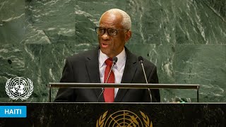 🇭🇹 Haiti  President Addresses United Nations General Debate 79th Session  UNGA [upl. by Feigin76]