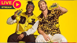 🔴 LIVE AT KSI and Logan Paul Half a Million Golden Prime Contest in Central London [upl. by Odarnoc]