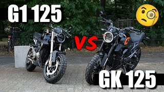 ZONTES VERGLEICH 125 G1 vs 125 GK  Was sind GEMEINSAMKEITEN amp UNTERSCHIEDE [upl. by Croteau686]