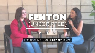 Day in the Life of a Leasing Consultant  a Fenton Unscripted Podcast Short [upl. by Oab]