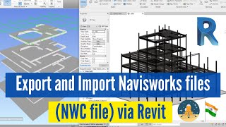 How to Export and Import Navisworks files NWC file via Revit  Navisworks for Beginners [upl. by Comfort416]