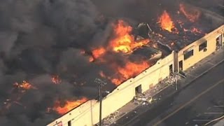 Seaside Heights New Jersey Boardwalk Fire Officials Investigate Blaze [upl. by Ecnarrat]