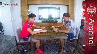 US tour special Chris Willock amp Chuba Akpom  Rapid fire [upl. by Moffit]