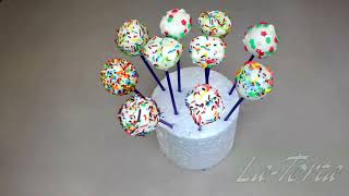 КЕЙКПОПСЫ CAKE POPS ВЫПЕКАЕМ В СИЛИКОНОВОЙ ФОРМЕ [upl. by Tabby]