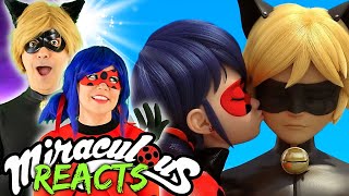 COSPLAYERS React Miraculous Ladybug RISK 1st Time Watching [upl. by Laurella651]