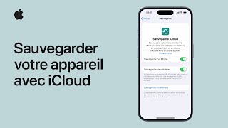 Sauvegarder votre iPhone avec iCloud  Assistance Apple [upl. by Attelrac]