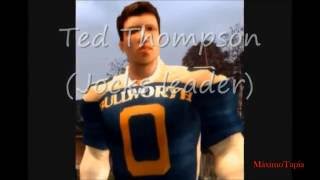 Bully SE Omar Romero Boss vs Ted Thompson Jocks Full HD [upl. by Vitkun]