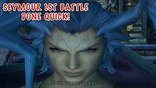 How to Beat Seymour 1st Battle Easily  Final Fantasy X PS2 [upl. by Emanuel]