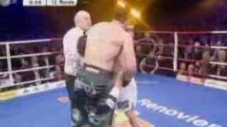 Luan Krasniqi vs Brian Minto Round 12 [upl. by Ddot31]