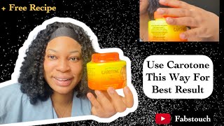 The Truth About Carotone Lotion  How To Use with Zero Side Effects  Whitening Cream Recipe [upl. by Bortman14]