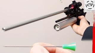 Air Pistol Mod For Shooting Blowgun Darts Röhm Twinmaster Mod [upl. by Duane]