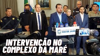 Intervenção no Complexo da Maré no Rio [upl. by Eeramit]