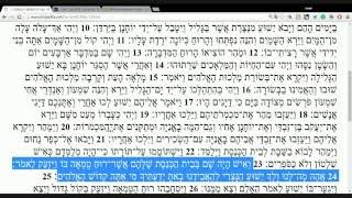 Gospel of Mark in Hebrew  Chapter 1  הבּשורה על־פי מרקוס פרק א [upl. by Nelleh944]