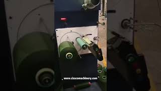 AUTOMATIC WINDER REWINDER  COILER  REWINDING  COILING  WINDING MACHINE  FOR  TURF YARN [upl. by Jami81]