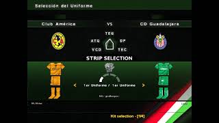 PES 6  Liga MX  Clausura 2024  Parche MexapesTrapos para PES 6  PC  Version prueba [upl. by Manwell]