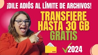 ✴️ 3 herramientas para enviar archivos GRANDES GRATIS este 2024 [upl. by Wakeen]