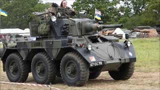 Saladin Armoured Car FV601 running at The Overlord Show 2024 [upl. by Kean]