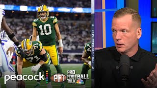 Cowboys were outclassed by Packers start to finish in Wild Card  Pro Football Talk  NFL on NBC [upl. by Ynitsed551]