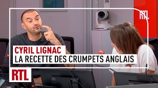 Cyril Lignac  sa recette de crumpet anglais [upl. by Bobbee998]