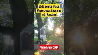 Just Now Jesus Christ Miracle in Venice Place of Apparition to St Faustina [upl. by Peti709]