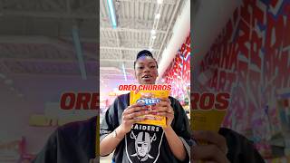 Limited Edition Oreos Churro review snackvideo tastetest candyshop [upl. by Clorinda]