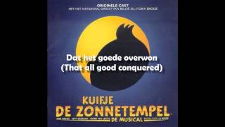 08  Kuifje de Zonnetempel  De zon Tintin Musical  English Translation [upl. by Sessler]