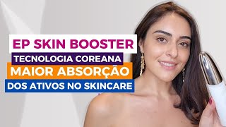 ABSORÇÃO MÁXIMA DE SKINCARE Testei o Atomy EP Skinbooster [upl. by Viquelia]