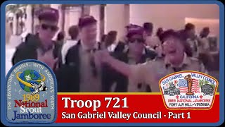 1989 National Boy Scout Jamboree  Part 1 [upl. by Nugent]