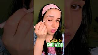 Quick and Easy Soft Winged Eyeliner Tutorial [upl. by Lapotin732]