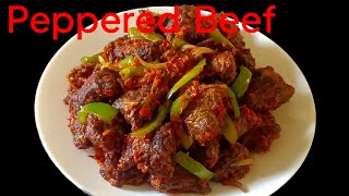 How To Make Nigerian Delicious Peppered Beef Recipe [upl. by Etnaud270]