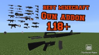 PHILIPPINES Army 3d gun BEST GUN Addon For MCPEMCBE  BEDROCK [upl. by Rafe]