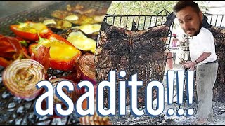 COMO HACER VERDURAS A LA PARRILLA CON CARNE🍆🍅🥕🌶🥩 [upl. by Eibor]