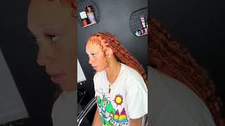 Boho Knotless Box Braids Tutorial 350 Ginger Human Hair Bulk Extension [upl. by Riedel]