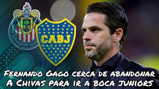 EN VIVO  FERNANDO GAGO CERCA DE ABANDONAR A CHIVAS PARA IR A BOCA JUNIORS  LA OCTAVA SPORTS [upl. by Hanshaw]