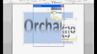 Office 2010 Tutorial WordArt [upl. by Drobman]