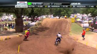 Freestone 450 Moto 1 Ryan Dungey vs Nico Izzi for 2nd [upl. by Anma121]