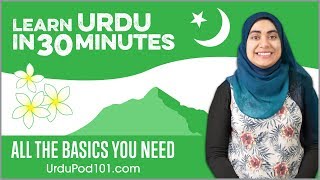 Learn Urdu in 30 Minutes  ALL the Basics You Need [upl. by Ymmak]