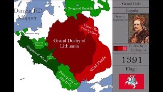 History of Lithuania  Every Year [upl. by Shandy691]