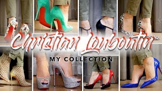 MY CHRISTIAN LOUBOUTIN HEEL COLLECTION  Sonal Maherali [upl. by Aneeuq]