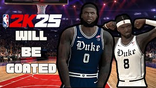 NBA 2k25 GOATED Fictional Draft Class Plans  Channel Update [upl. by Dewhirst]