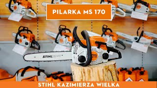 Pilarka STIHL MS 170  Najtańsza pilarka spalinowa STIHL  STIHL Kazimierza Wielka [upl. by Nolos]