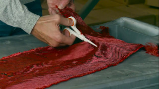 Cutting Kevlar® Fabric With Slice Safety Scissors [upl. by Sirdi907]