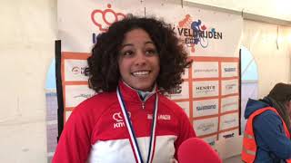 Ceylin del alvarado wint NK Veldrijden Huijbergen [upl. by Peggy]