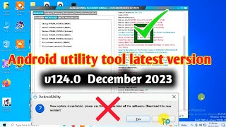 Android utility tool new update is available problem fix  samsung frp bypass 2023 [upl. by Timothee]